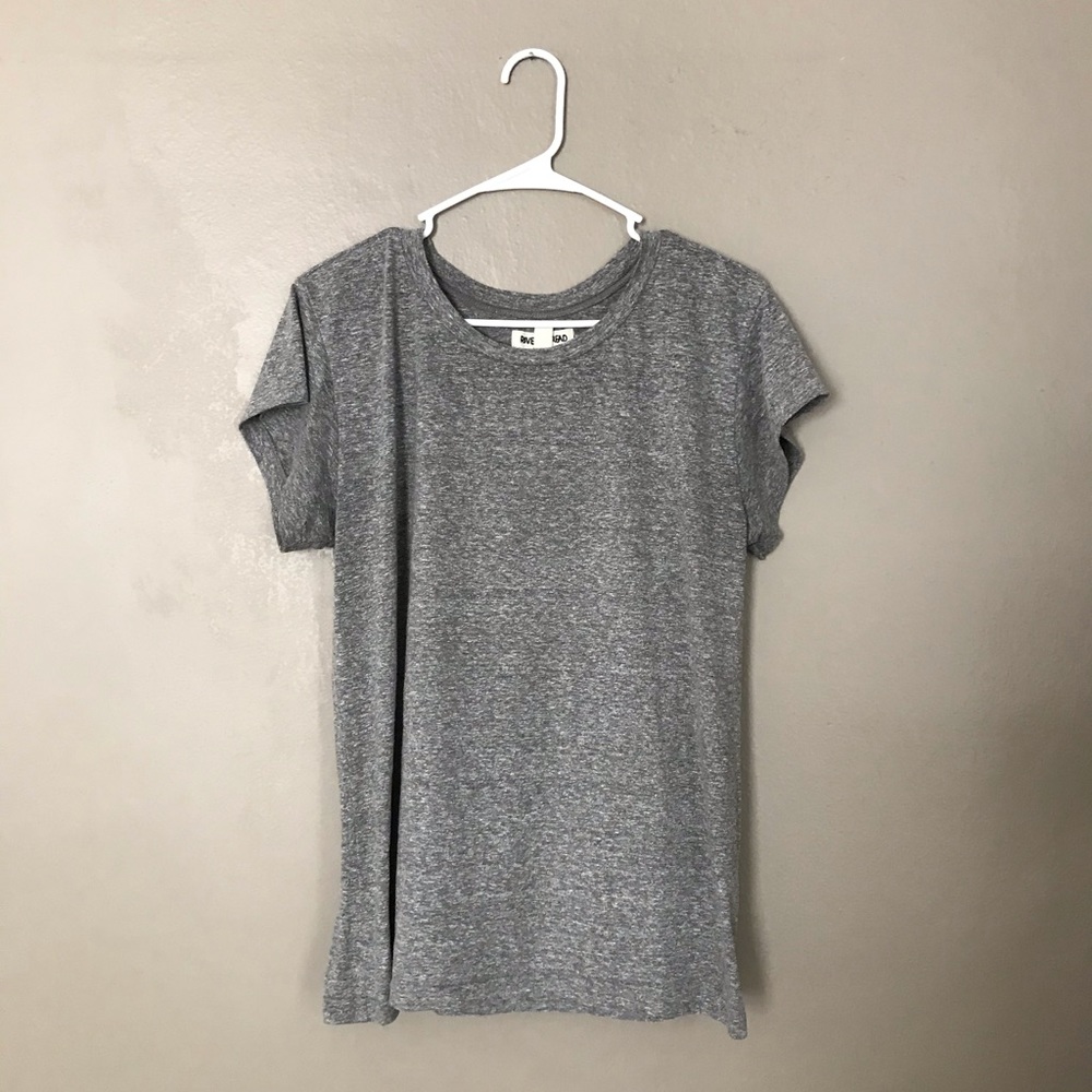 Madewell Rivet & Thread Grey Supersoft T-Shirt